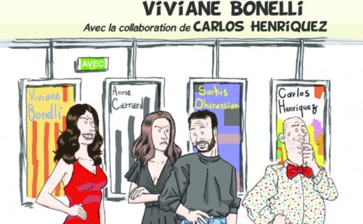 Affiche de la pièce "Peindre à tout prix" de Viviane Bonelli.